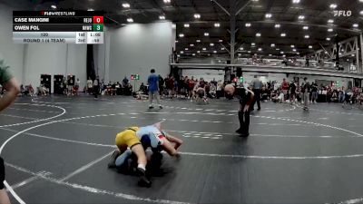 120 lbs Round 1 (4 Team) - Owen Fol, North Hunterdon WC vs Case Mangini, Revival Jokers