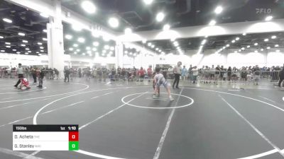 150 lbs Round Of 32 - Dj Acheta, The Snake Pit vs Gunnar Stanley, Nikiski Freestyle WC