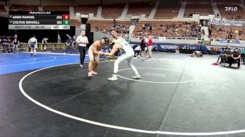165-D3 Cons. Round 1 - Colton Bidwell, Ironwood Ridge High School vs Aden Rangel, Agua Fria High School