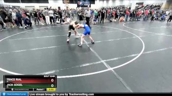 87 lbs Cons. Round 3 - Jack Gogel, IA vs Trace Rial, IA