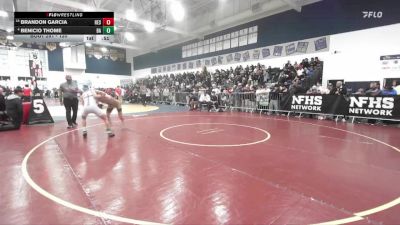 120 lbs Cons. Round 3 - Brandon Garcia, Hesperia vs Benicio Thome, Bishop Amat