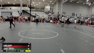 98 lbs Round 6 (8 Team) - Lane Gowl, Cavalier WC vs Casey Pekula, Orchard South Gold