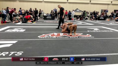 Riley Olona vs Sean-josef Diaz 2025 ADCC Orlando Open/Youth Trials