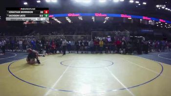 175 3A Quarterfinal - Jonathan Morrison, Creekside vs Jackson Lietz, George Jenkins