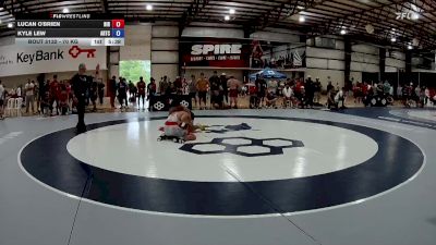 70 kg Champ. Round 1 - Lucan O'Brien, Northern Illinois RTC vs Kyle Lew, Arkansas Regional Training Center