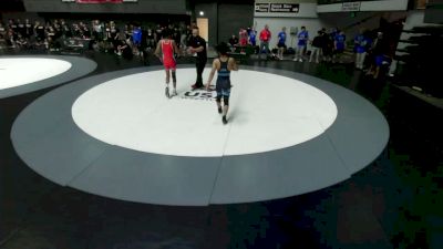 113 lbs Ayaan Naseer, CMWA - Coastal Mountain Wrestling Association vs Niko Selianitis, BAWA-Bay Area Wrestling Association