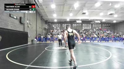 150 lbs Quarterfinal - Richard Evans, Liberty (Madera) vs Matthew Allen, Roosevelt