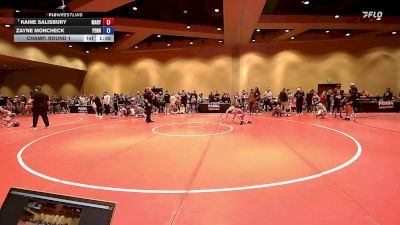 63 lbs Champ. Round 1 - Kaine Salisbury, Maryland vs Zayne Moncheck, Pennsylvania