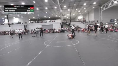 165 lbs Round 3 (6 Team) - Zach Schrage, Barn Brothers BlueWave vs Finn Mckeon, Team Darkhorse