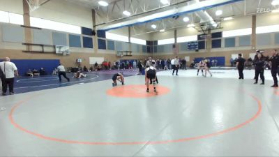 135lbs Cons. Round 6 - Emily Stone, Hermiston (Girls) vs Kiale Broyles, Union (Girls)