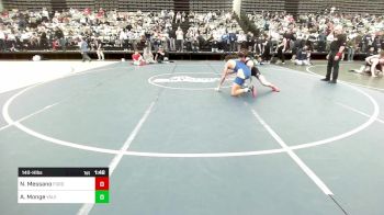 140-H lbs Round Of 64 - Nathan Messano, FORDS Wrestling Club vs Anthony Monge, Yale Street