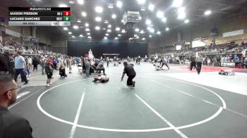 54 lbs Rr Rnd 1 - Jaxson Pierson, No Escape Wrestling vs Luciano Sanchez, Westy Futures