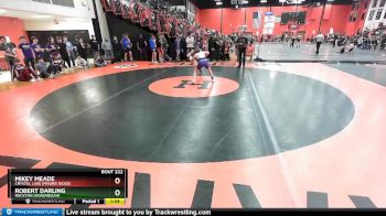 126 lbs Cons. Round 1 - Robert Darling, Rockton (Hononegah) vs Mikey Meade, Crystal Lake (PRAIRIE RIDGE)