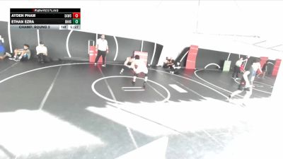 150 lbs Champ. Round 2 - Ethan Ezra, Beverly Hills High School vs Ayden Pham, Santa Ana Wrestling Club