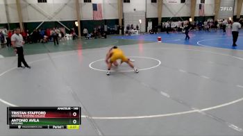 149 lbs 1st Place Match - Tristan Stafford, Western Wyoming College vs Antonio Avila, Wyoming