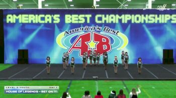 House of Legends - BET ON IT [2025 L3 Youth Day 1] 2025 America's Best Indy Challenge
