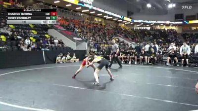 106 lbs Quarterfinal - Braxton Hummel, Carlisle vs Ryker Eberhart, Waverly-Shell Rock