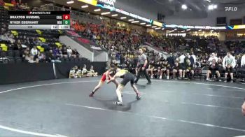 106 lbs Quarterfinal - Braxton Hummel, Carlisle vs Ryker Eberhart, Waverly-Shell Rock