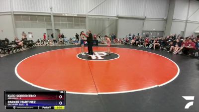 136 lbs Round 1 (6 Team) - Kleo Sorrentino, Arkansas vs Parker Martinez, Oklahoma Blue