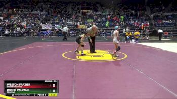 79 lbs Quarterfinal - Rocco Valvano, Tribe WC vs Weston Frazier, Storm Youth WC