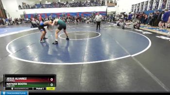 160 lbs Quarterfinal - Jesus Alvarez, Caldwell vs Nathan Booth, Lake City