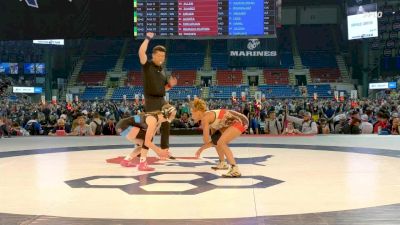 110 lbs Champ. Rd Of 128 - Nakayla Dawson, MI vs McKenzie Simonson, WI