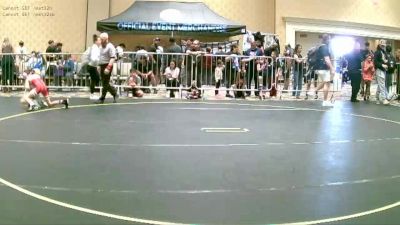 72 lbs Quarterfinal - Seth Sobaje, The Empire vs Ryker Rollans, Gold Rush Wr Ac