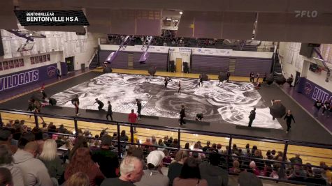 Bentonville HS A "Bentonville AR" at 2026 WGI Guard Kansas City Regional+