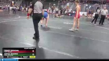 164 lbs Champ. Round 2 - Trinity Bouchal, Team Arizona vs Sophia Bassino, Team Wisconsin