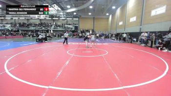 145 lbs Quarterfinal - Martina Gili Fernandez, Maine Central Institute vs Tessa Johnson, Mansfield