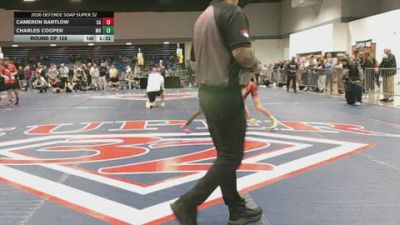 106 lbs Round Of 128 - Cameron Bartlow, CA vs Charles Cooper, MD