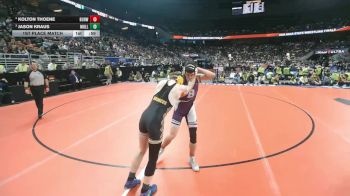 1st Place Match - Kolton Thoene, Burwell vs Jason Kraus, Mullen