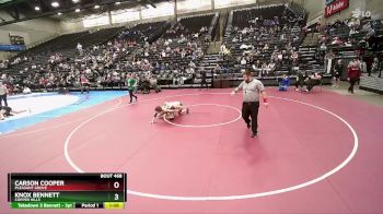 135 lbs Champ. Round 4 - Knox Bennett, Copper Hills vs Carson Cooper, Pleasant Grove