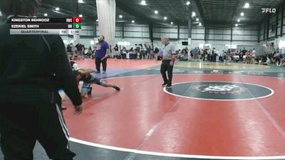 85 lbs Quarterfinal - Kingston Behrooz, Richmond Wrestling Club vs Ezekiel Smith, NOVA WC