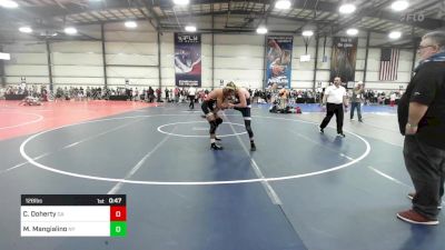 126 lbs Consi Of 16 #2 - Conner Doherty, GA vs Mason Mangialino, NY
