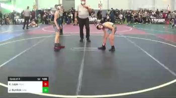 82 lbs Consi Of 4 - Kaiden Lepe, Pounders vs Jack Burdick, Carbon WC
