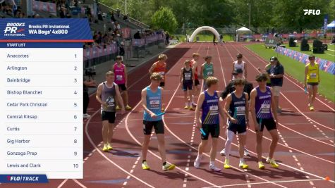 High School Boys' 4x800m Relay, Finals 1