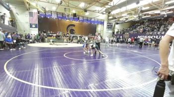 103 lbs Champ. Round 2 - Hudson Jaime, Mead vs Garett Trenka, Gallatin