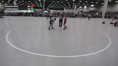 84 lbs Cons. Sub-quarters - Nicholas Friess, Ringers Wrestling Club vs Jaxon Randall, Immortal Athletics WC