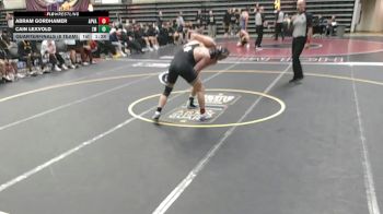 189 lbs Quarterfinals (8 Team) - Cain Lexvold, Zumbrota-Mazeppa, MN vs Abram Gordhamer, Apple Valley, MN