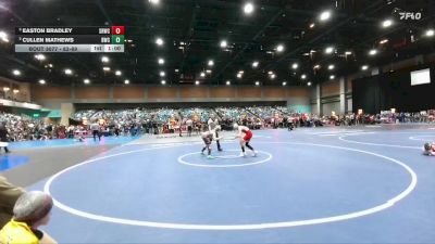 82-89 lbs Round 1 - Cullen Mathews, Buckaroo Wrestling Club vs Easton Bradley, South Reno Wrestling Club