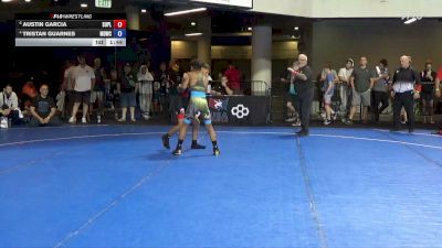 92 lbs Quarters - Austin Garcia, Suples vs Tristan Guarnes, Mat Demon Wrestling Club