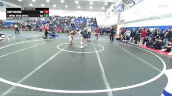 120 lbs Cons. Round 4 - Mary Jane Oneil, Marina vs Lizet Gomez, Downey