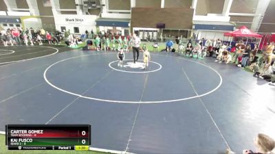 45 lbs Quarters & Wb (16 Team) - Kai Fusco, Idaho 2 vs Carter Gomez, Team Wyoming