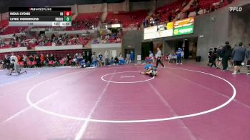 170 lbs Round 3 - 2nd Wrestleback And Semi-finals(16 Team) - India Lyons, New Braunfels vs Lyric Hendricks, Frisco