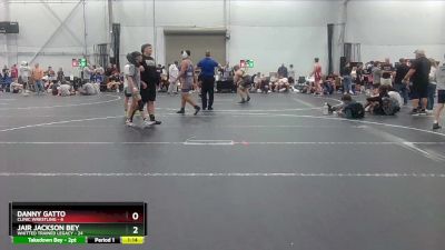 132 lbs Placement (4 Team) - Jair Jackson Bey, Whitted Trained Legacy vs Danny Gatto, Clinic Wrestling