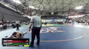 4A 170 lbs Semifinal - Terry Smith, Curtis vs Simon Swan, Woodinville
