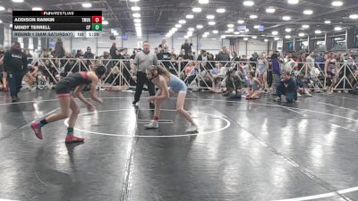 92 lbs Round 1 (9am Saturday) - Mindy Terrell, Cali Pink vs Addison Rankin, Team VA/USA