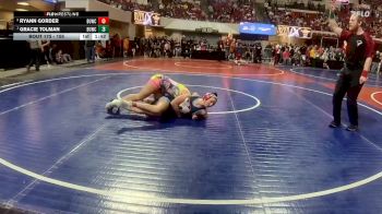 155 lbs Round 2 - Ryann Gorder, Baker Wrestling Club vs Gracie Tolman, Team Champs