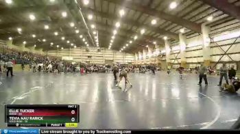 155 lbs Round 3 (6 Team) - Ellie Tucker, Idaho vs Tevia Nau Rarick, Gold Rush